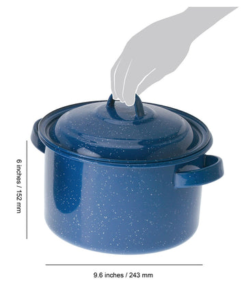 5.75 qt. Stock Pot- Blue