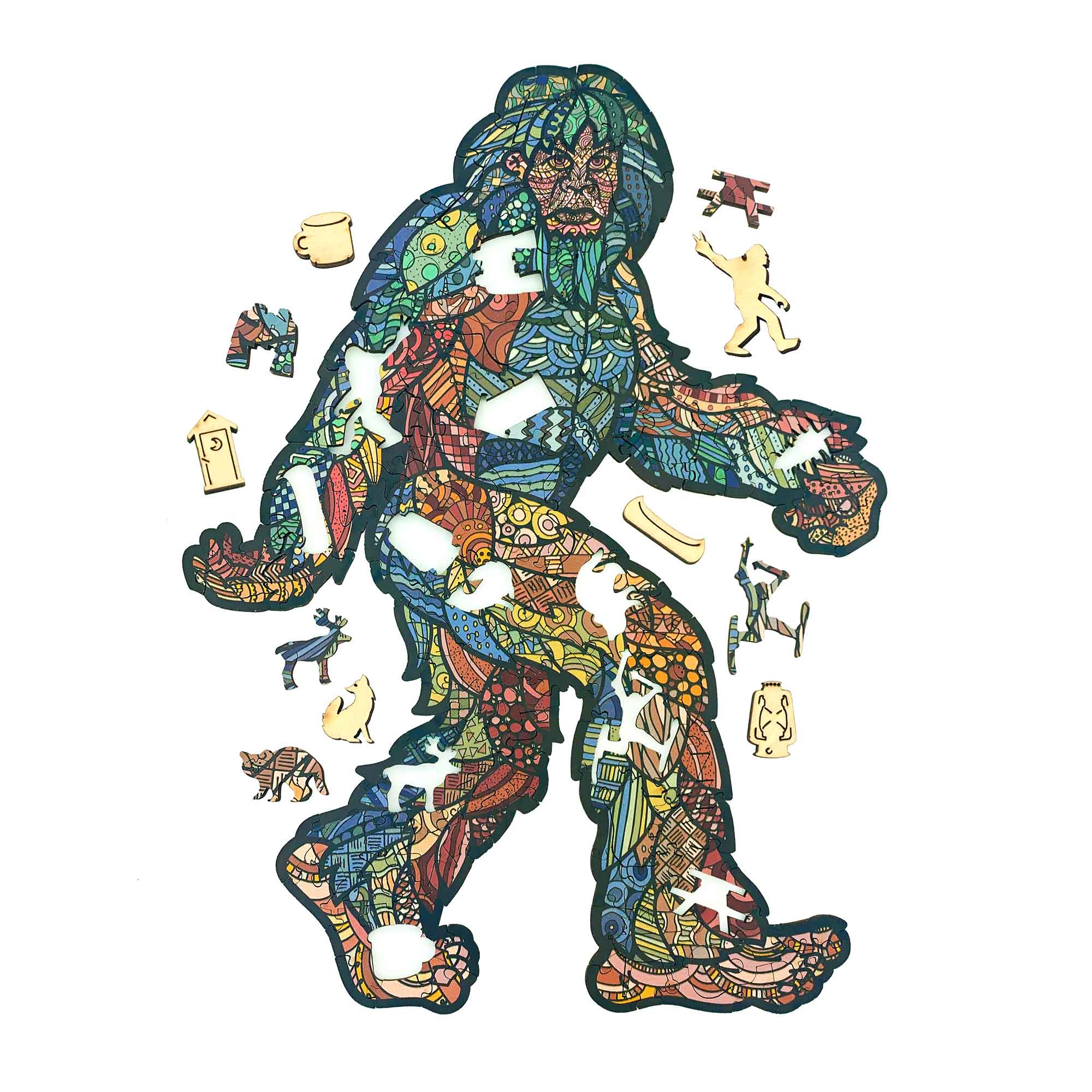 Sasquatch Wood Puzzle