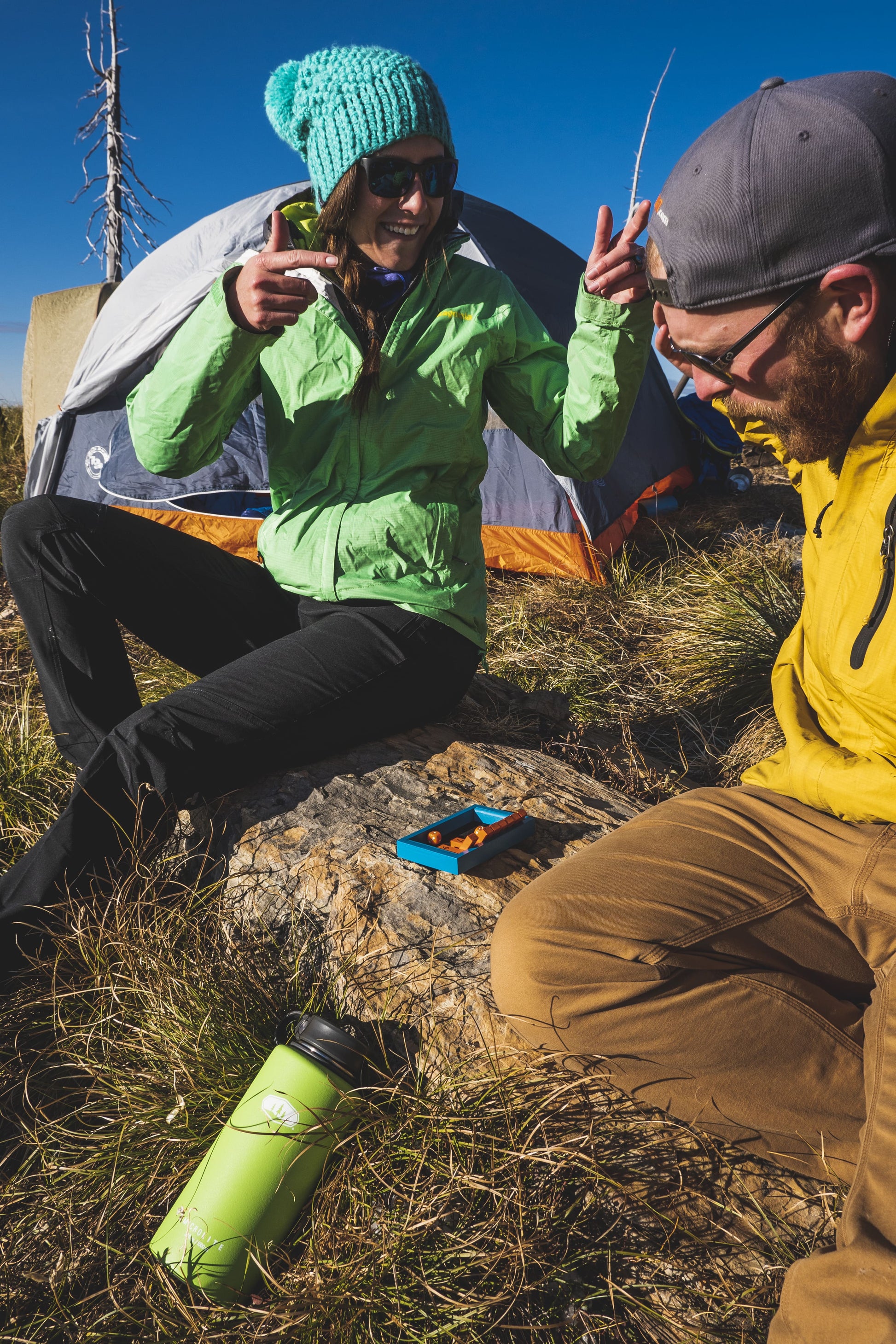 Play Shut the Box wherever your adventure may take you, even backpacking