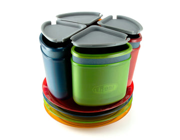 Infinity 4 Person Compact Tableset- Multicolor